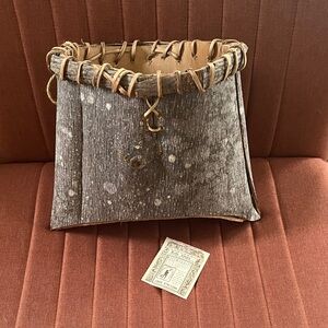 Handmade Bark Basket